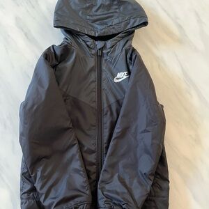 Nike Kids Black Raincoat
